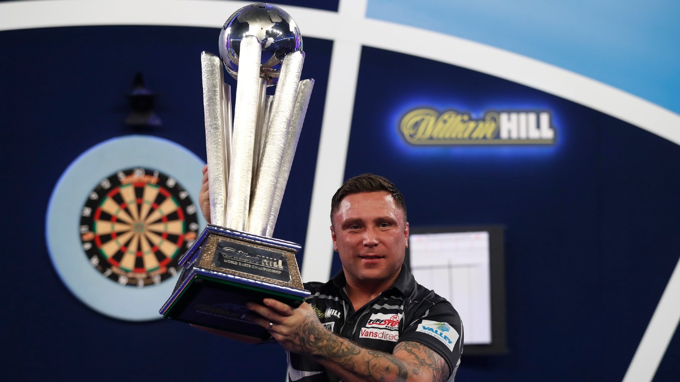 Gerwyn Price is the reigning world darts champion   