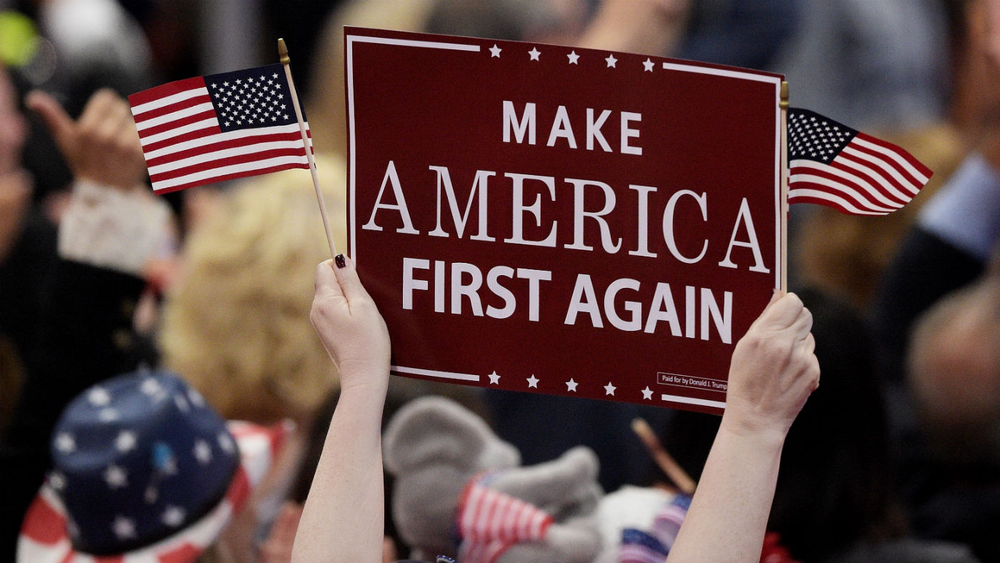 Donald Trump campaigned on a protectionist &#039;America First&#039; platform 