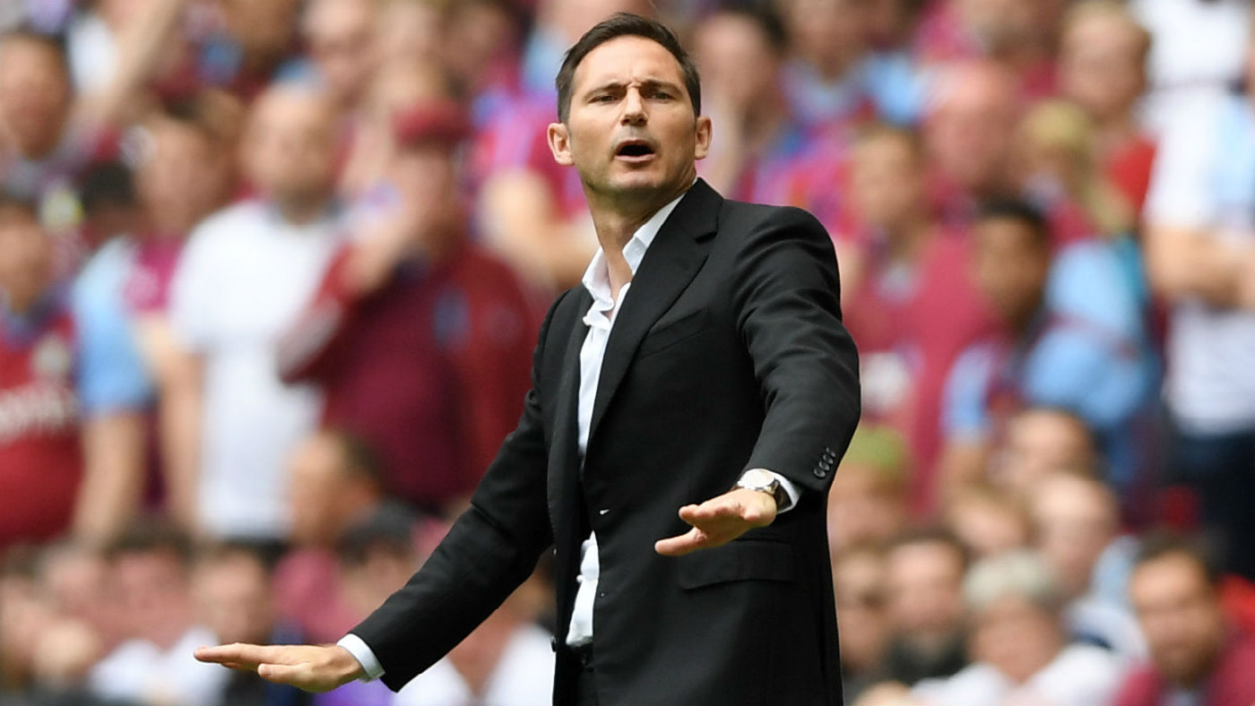 Frank Lampard led Derby County to the Championship play-off final where they lost 2-1 to Aston Villa