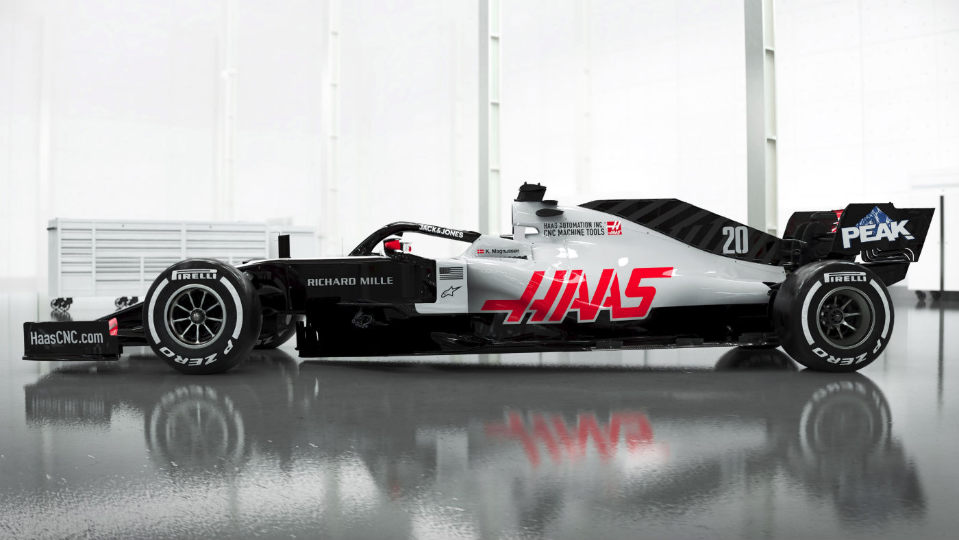The Haas Formula 1 team have revealed digital renderings of the VF-20 car