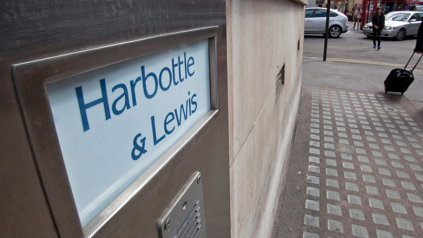 Sign of Harbottle &amp; Lewis law firm