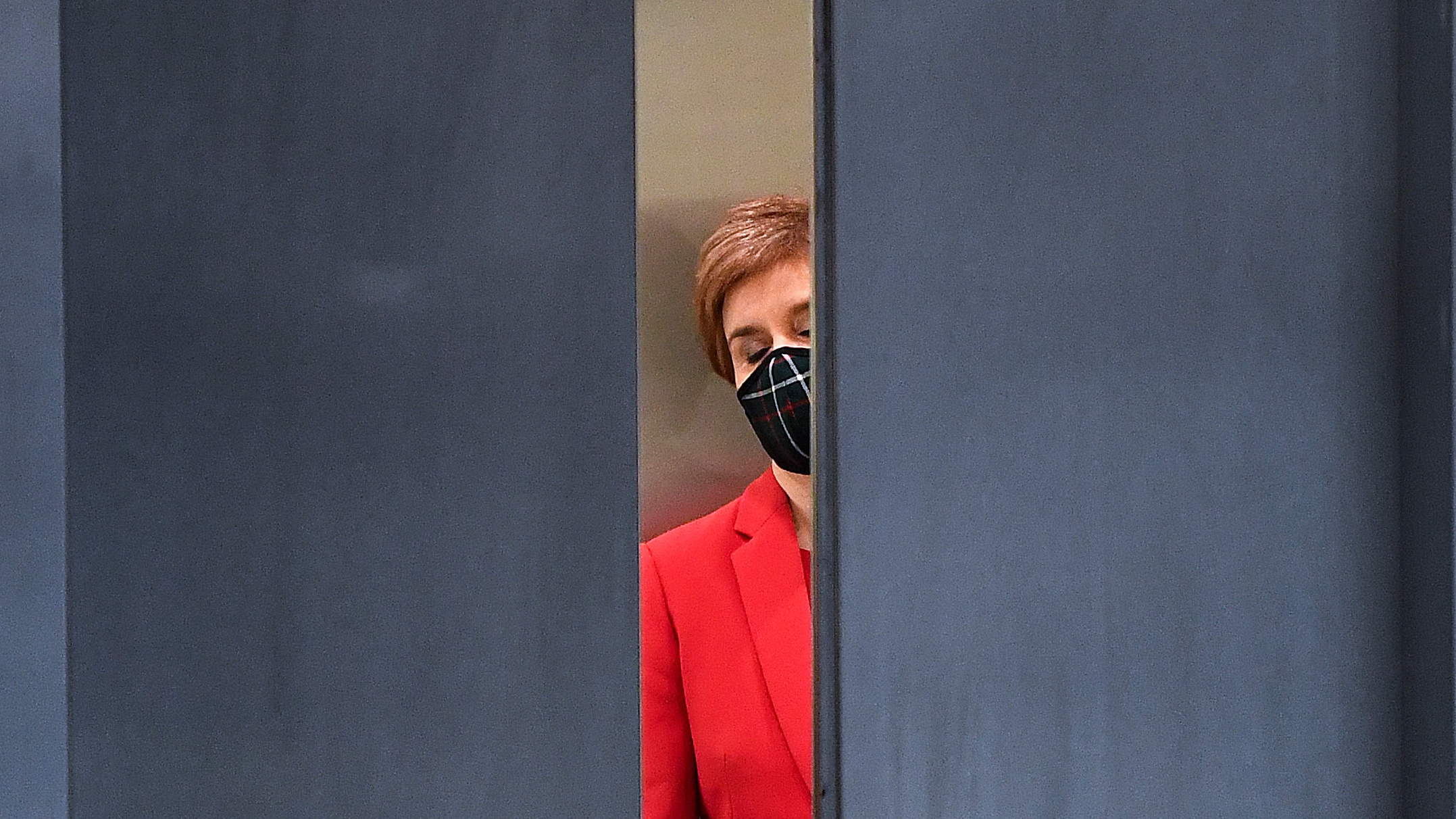 Nicola Sturgeon arrives for First Minster&#039;s Questions.