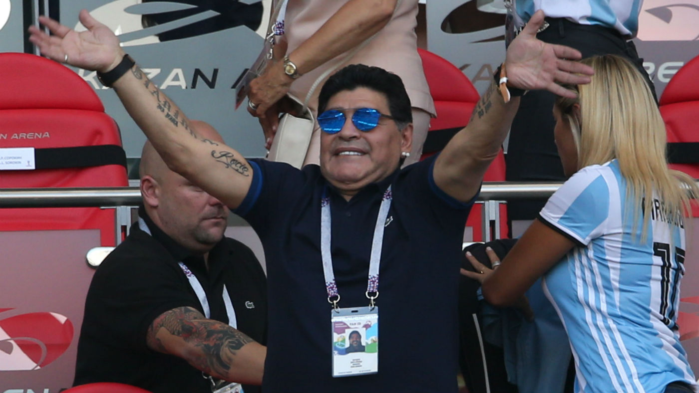 Diego Maradona England Colombia World Cup