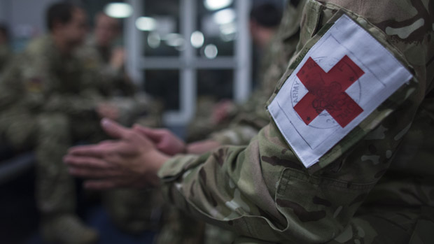 British army medics