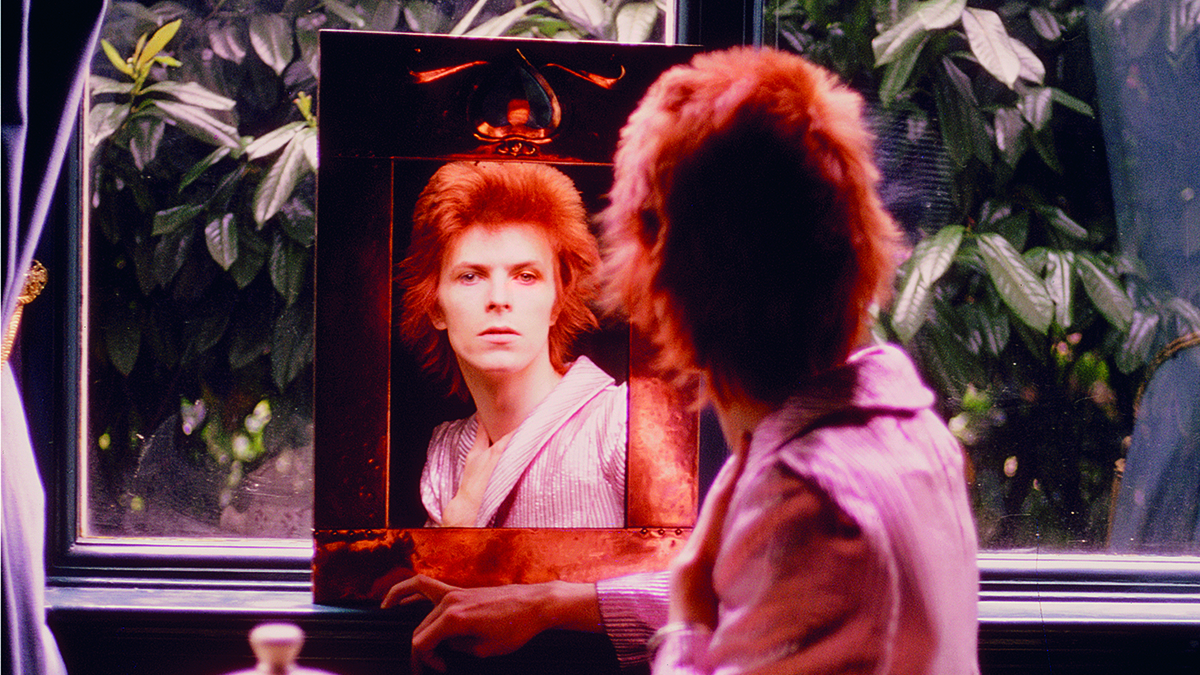 David Bowie. Beckenham, 1972. From the book EXPOSED, © Mick Rock 2014.