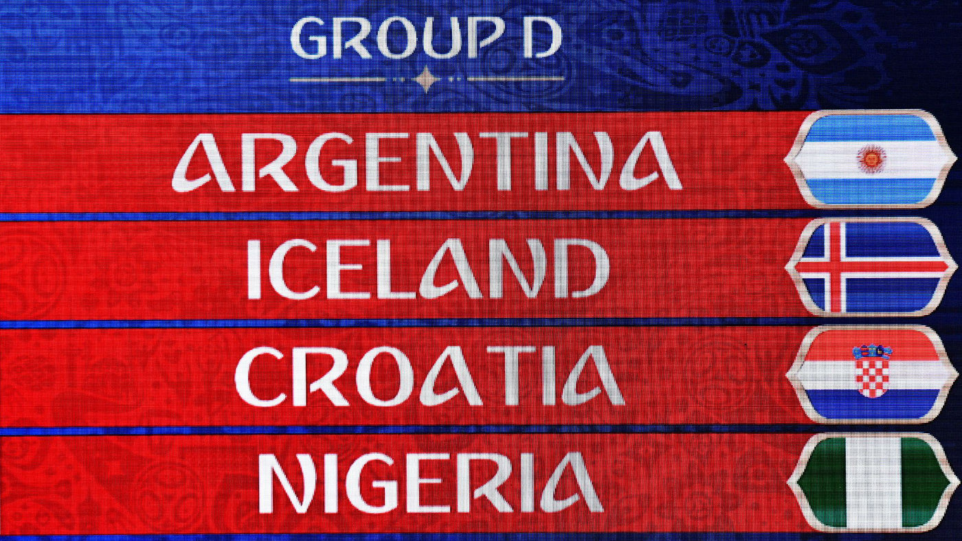 World Cup group D fixtures Argentina Iceland Croatia Nigeria Getty Images