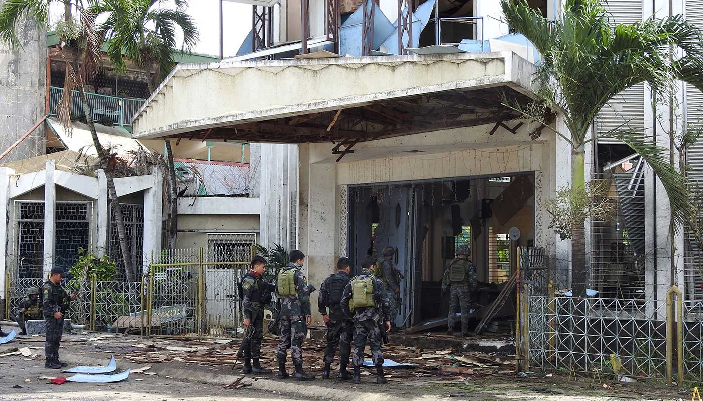 Islamic State has claimed a deadly church bombing in the Philippines