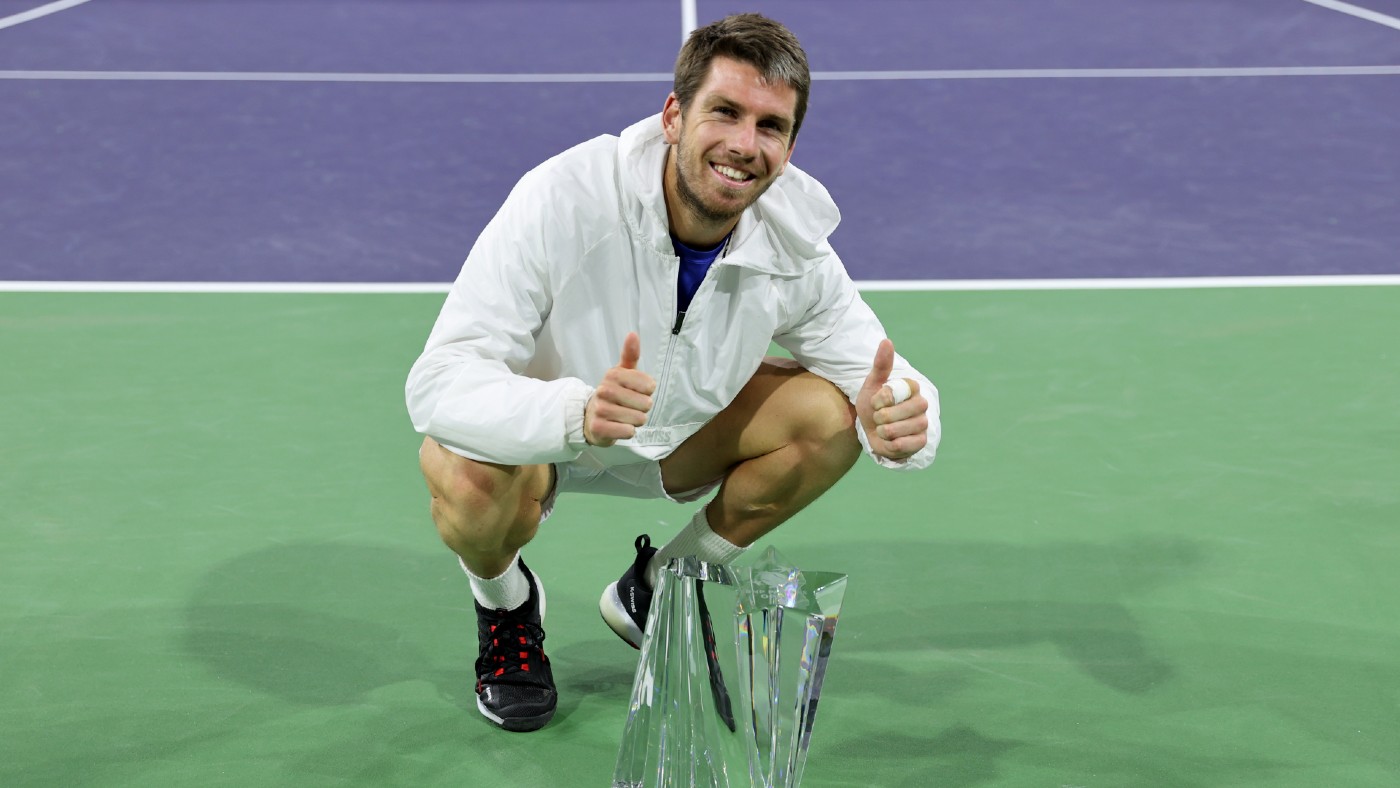 Cameron Norrie’s biggest win came at the ATP Masters 1000 Indian Wells in 2021