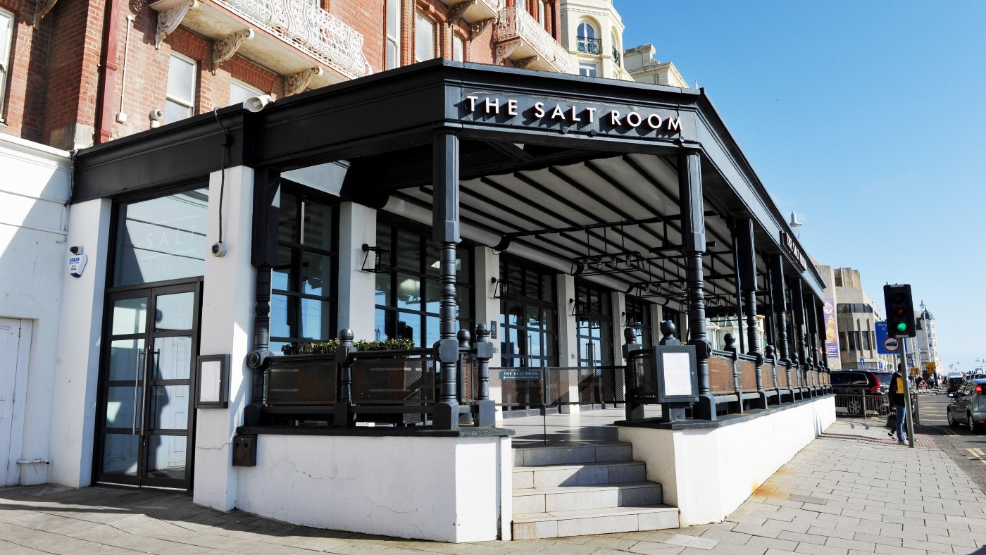 The Salt Room restaurant on Brighton seafront