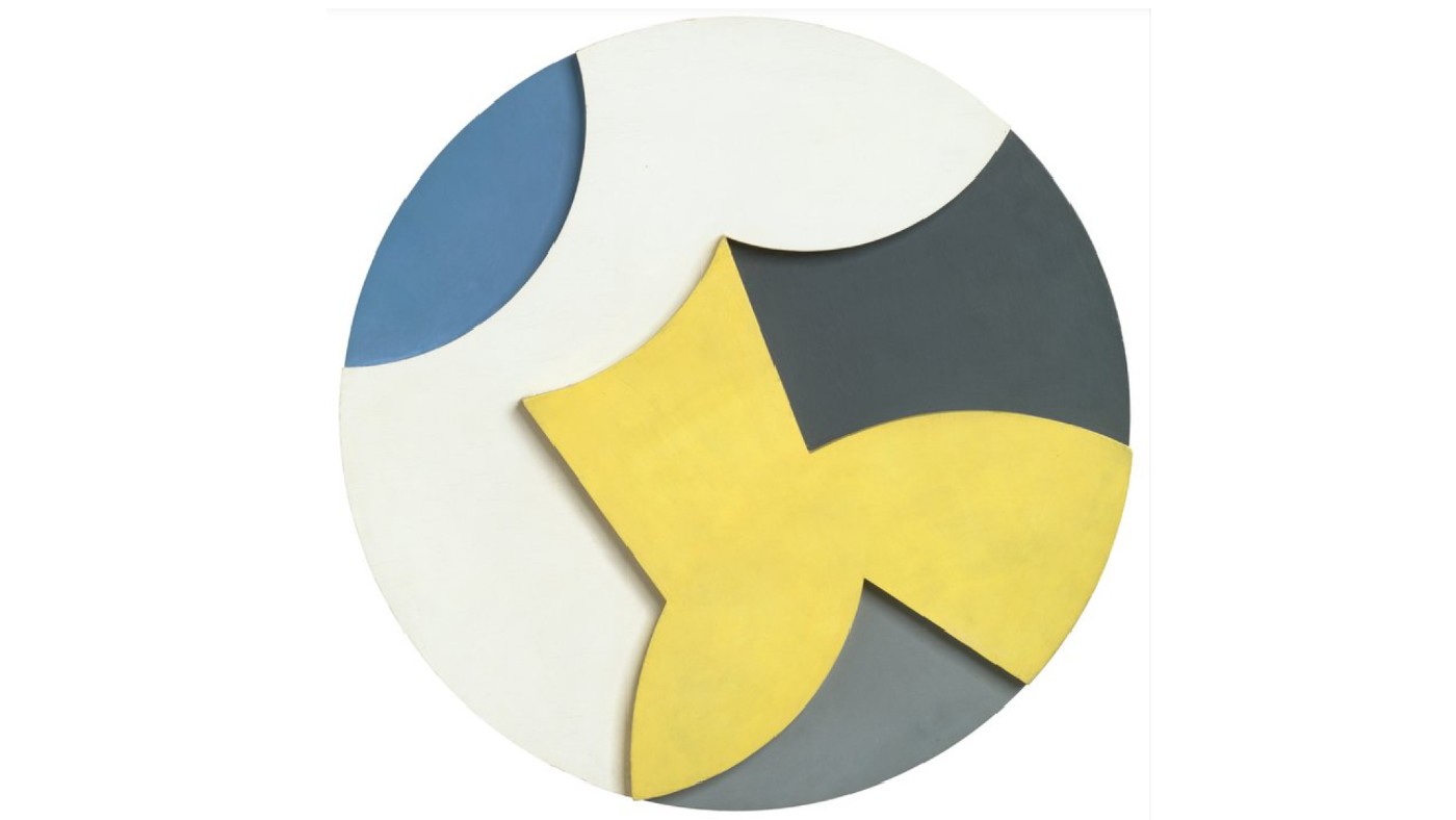 Flight: Round Relief in Three Heights by Sophie Taeuber-Arp