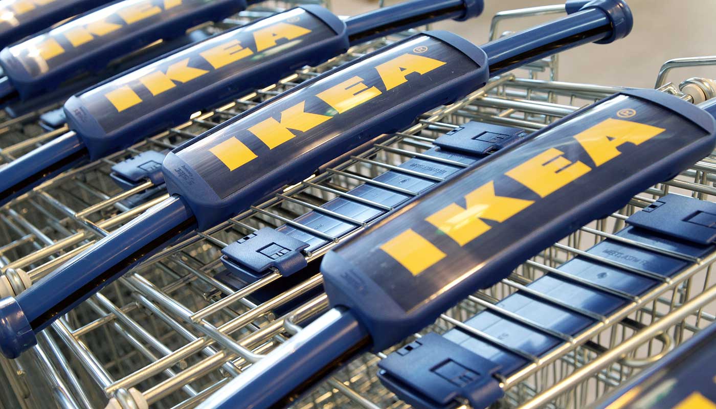 Ikea shopping trollies 