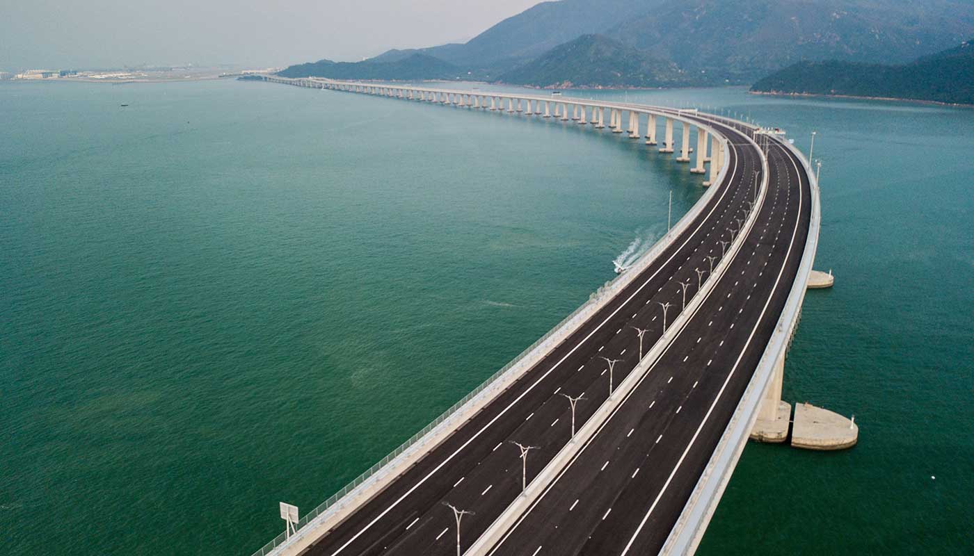 China has officially opened the world’s longest sea-crossing bridge