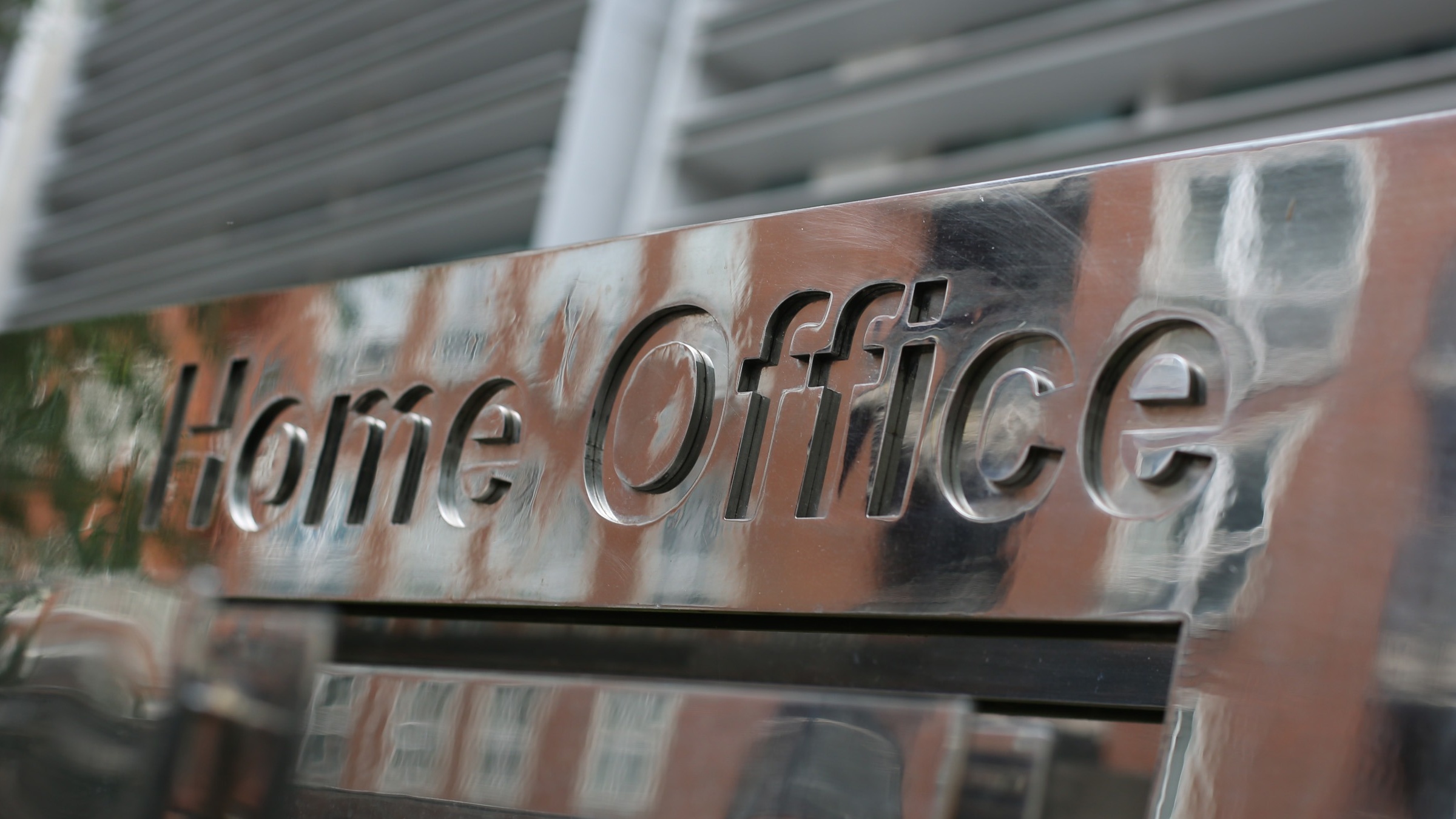 Signage for the Home Office in Westminster