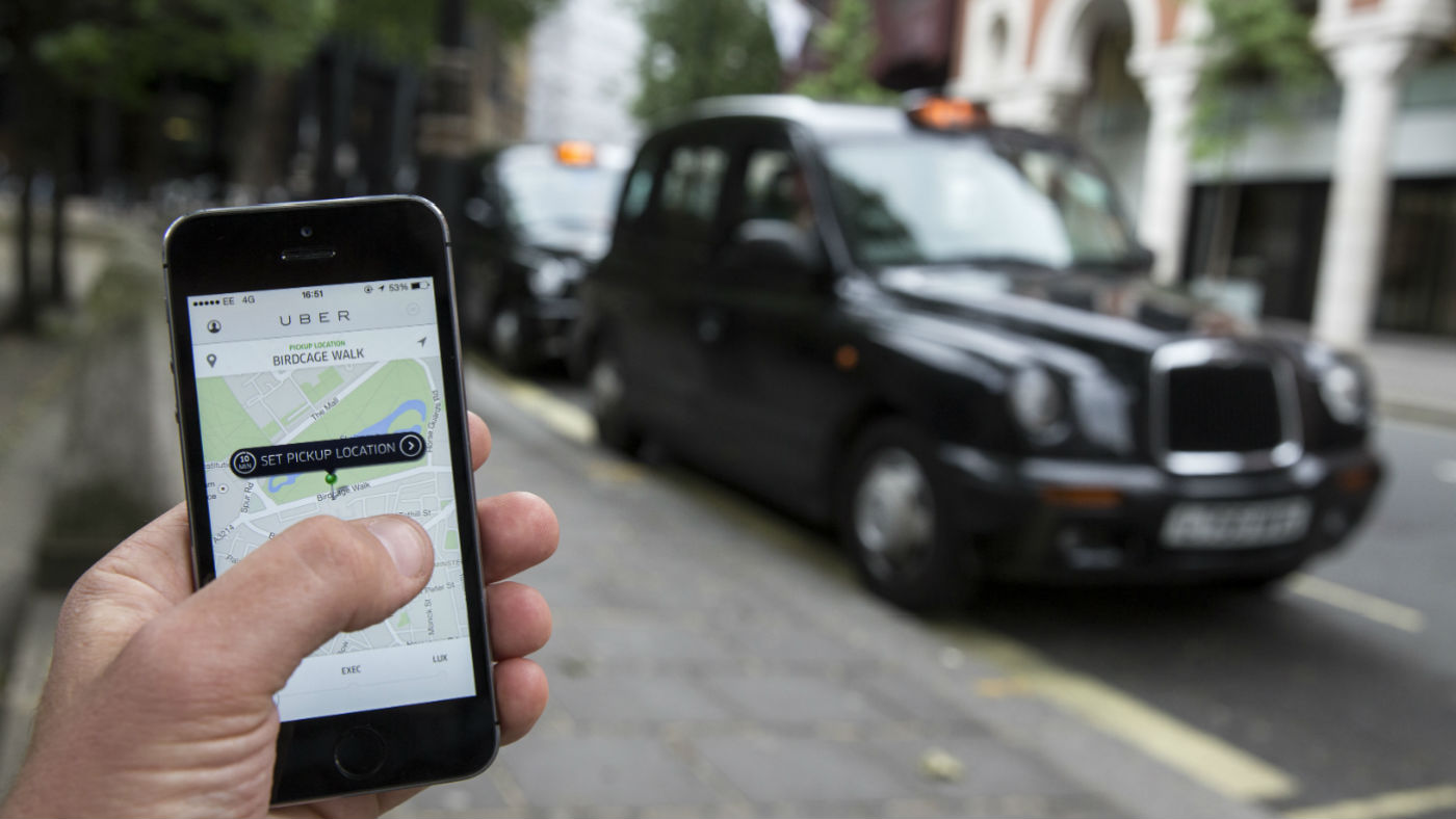 Uber London smart phone app