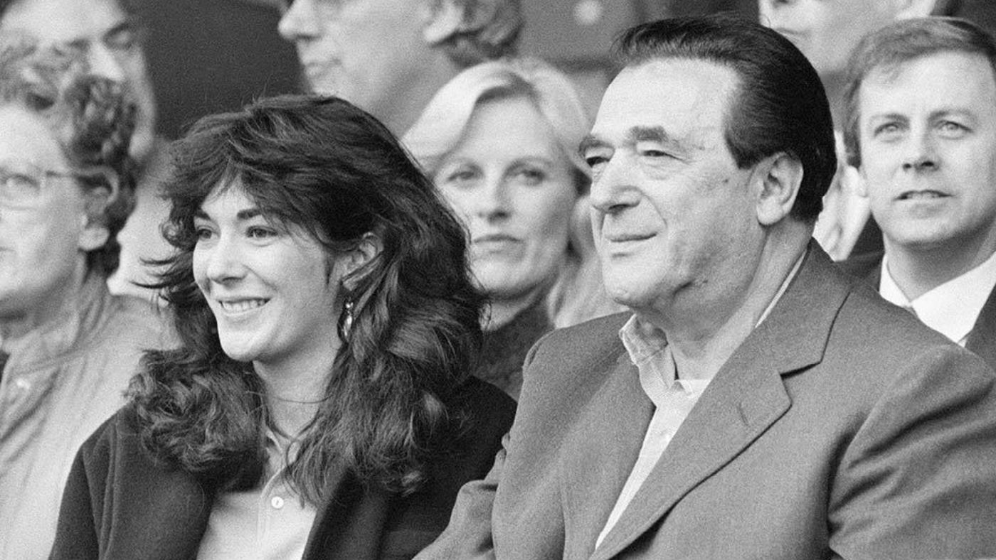 Ghislaine and Robert Maxwell in 1984: a ‘gripping’ story