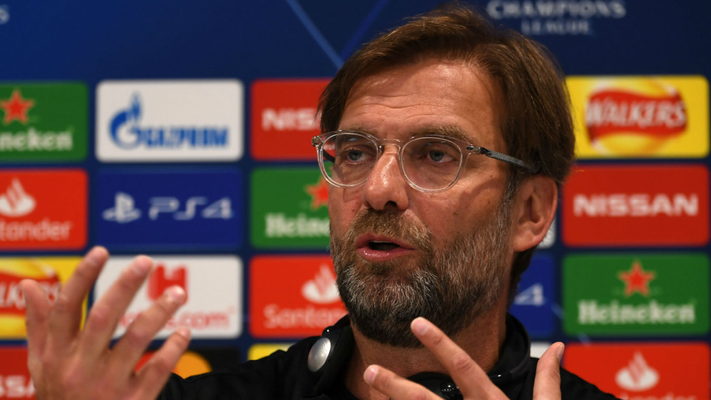 Liverpool manager Jurgen Klopp speaks to the media ahead of the Champions League clash against Porto