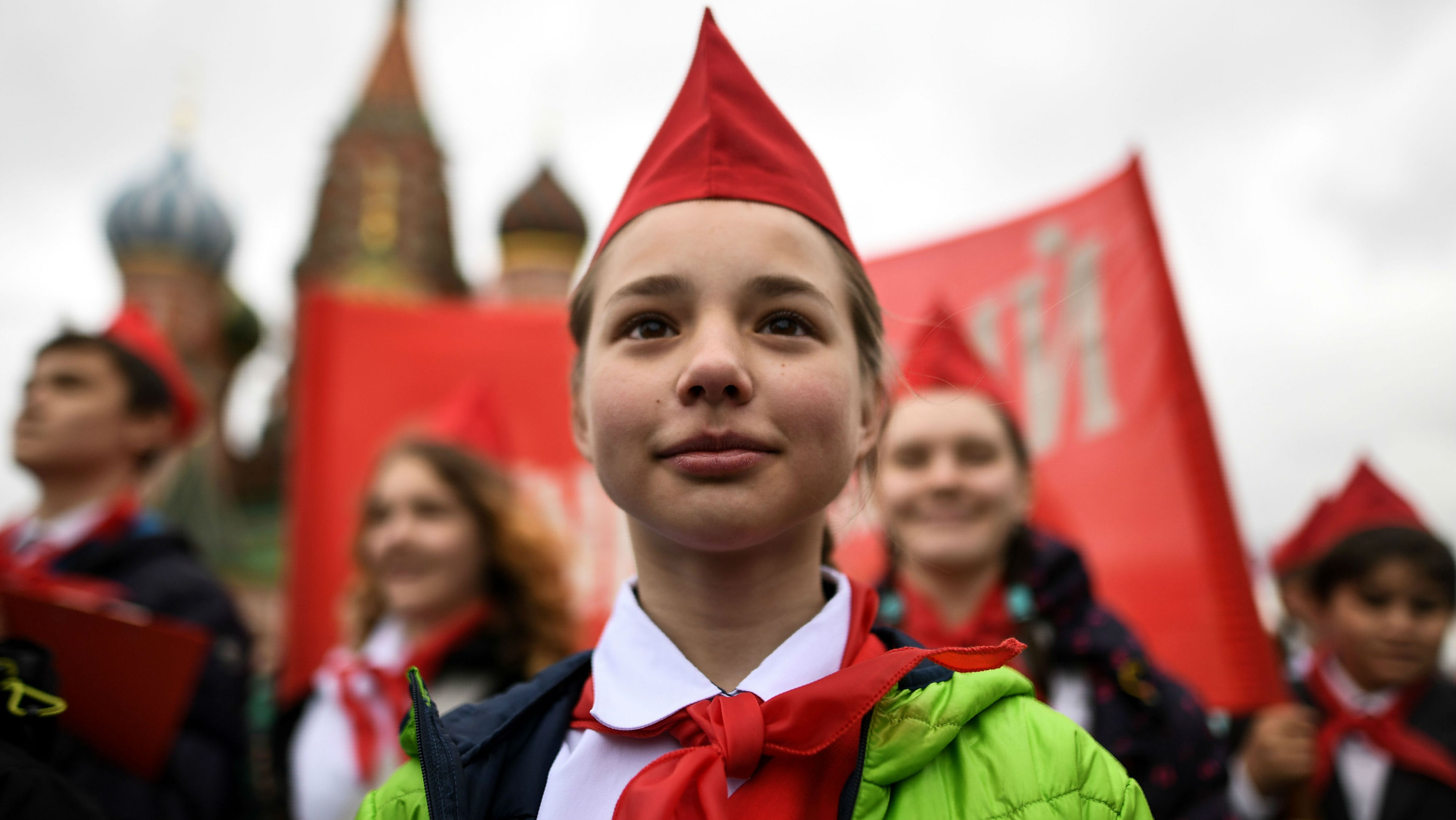 Russian youth communist party initiation 