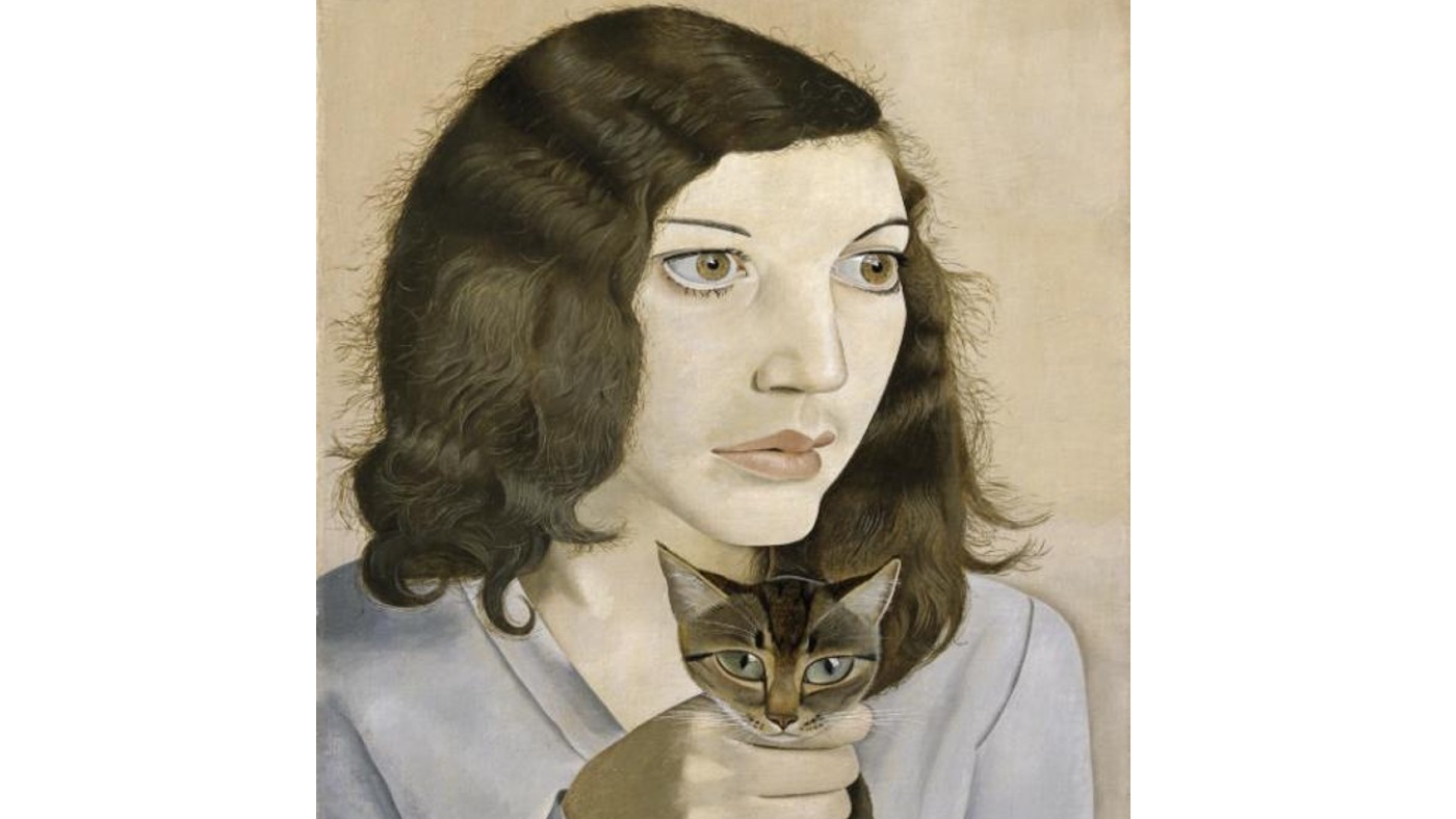 Lucian Freud’s ‘Girl with a Kitten’ 1947  (The Lucian Freud Archive/Bridgeman Images)