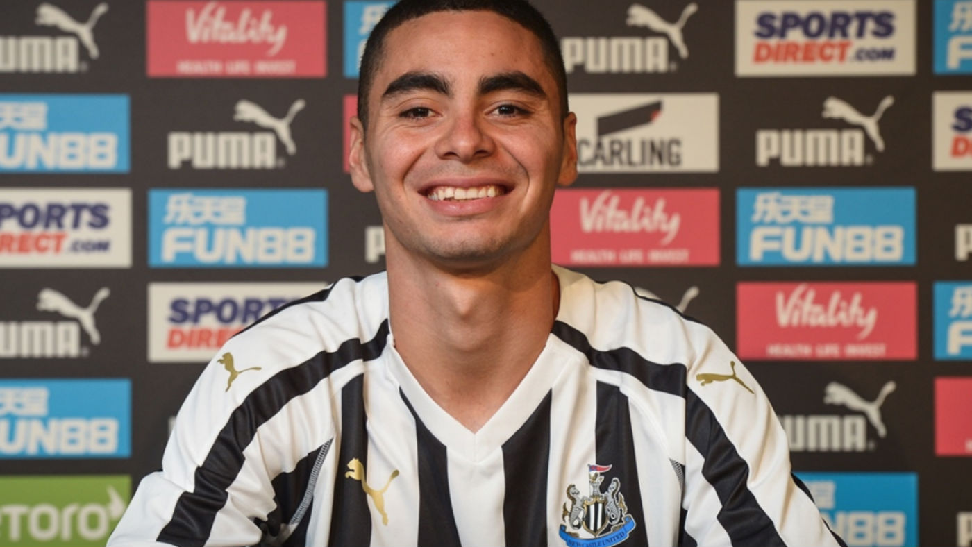 Newcastle have signed Miguel Almiron from Atlanta United for a club record £21m