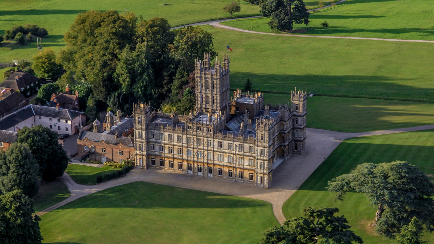 Downton Abbey was filmed at Highclere Castle