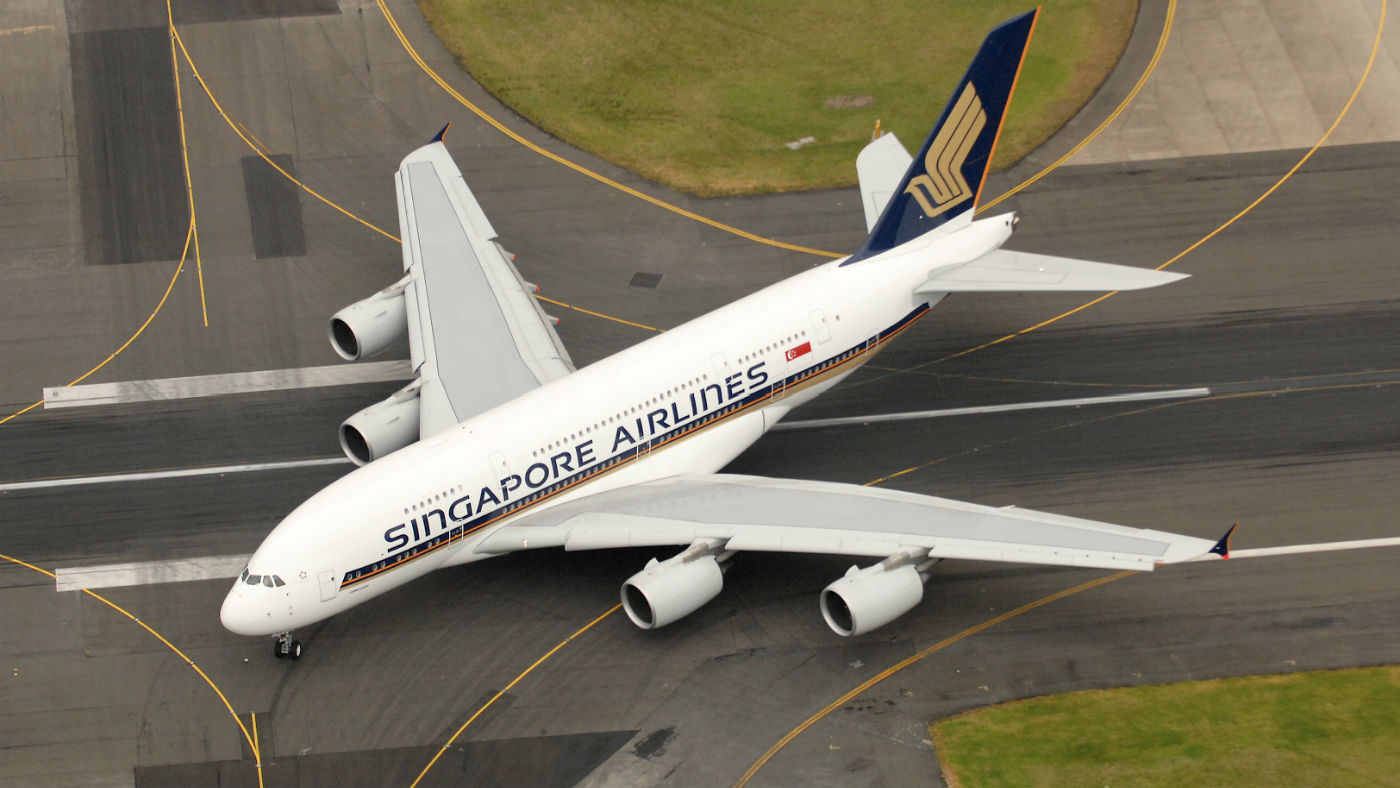 Singapore Airlines A380 Airbus  