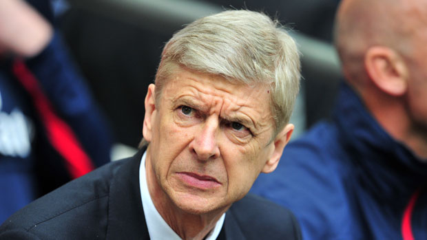 Wenger during Arsenal&#039;s FA Cup Semi-final match with Wigan 