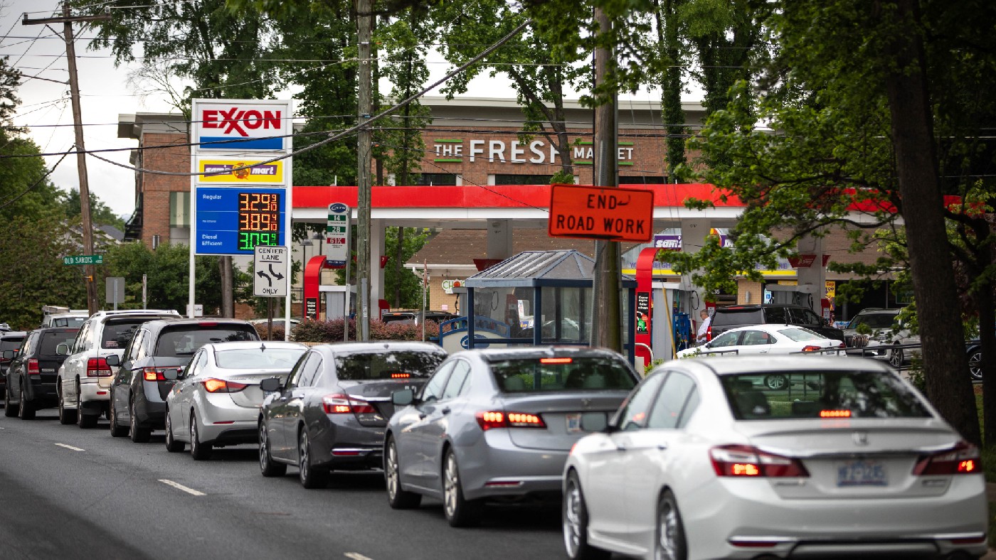 Fears the shutdown of the Colonial Pipeline because of a cyberattack would cause a gasoline shortage led to some panic buying