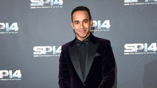 Lewis Hamilton at the BBC Sports Personality of the Year awards