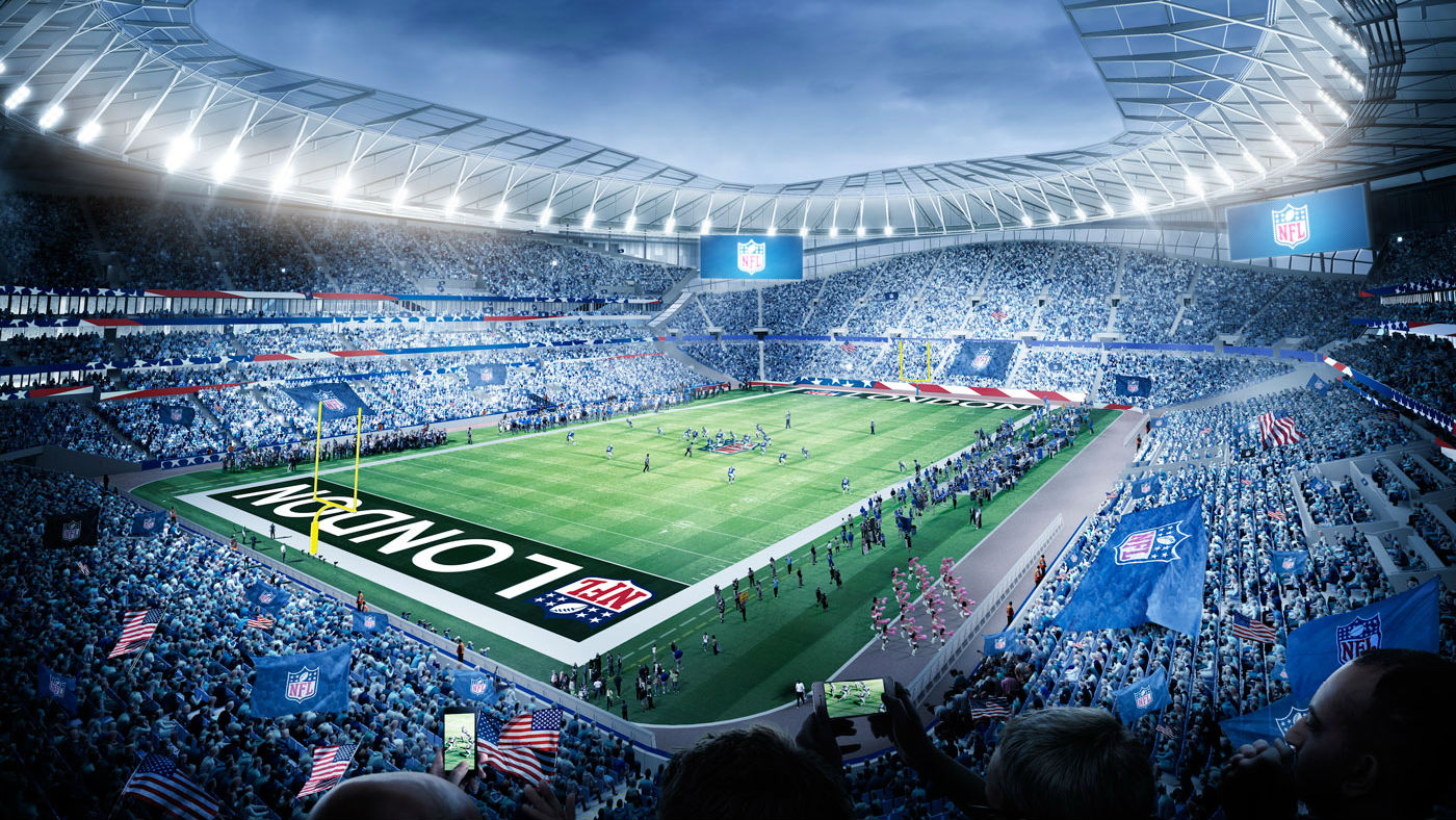 Tottenham’s new stadium will also be used for NFL London matches