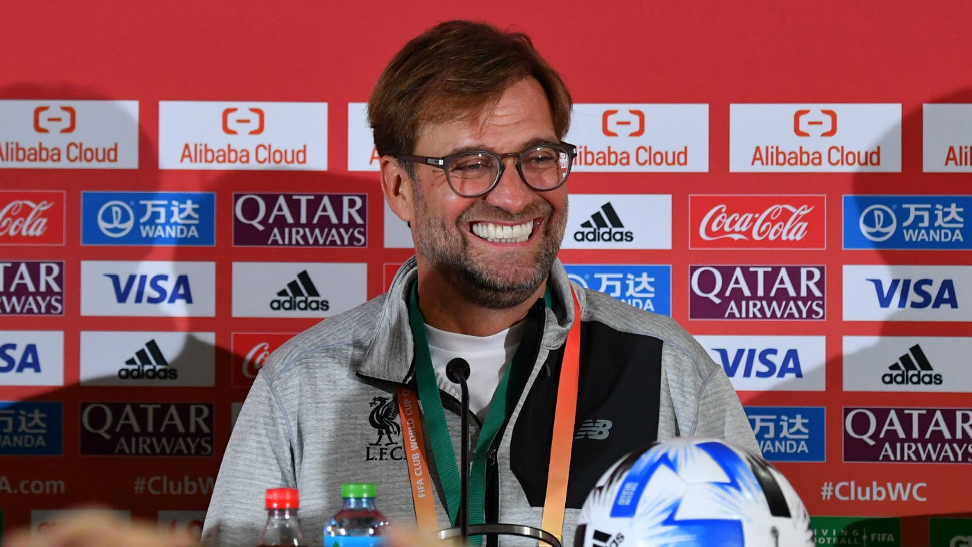 Liverpool boss Jurgen Klopp speaks to the press ahead of the Fifa Club World Cup semi-final 