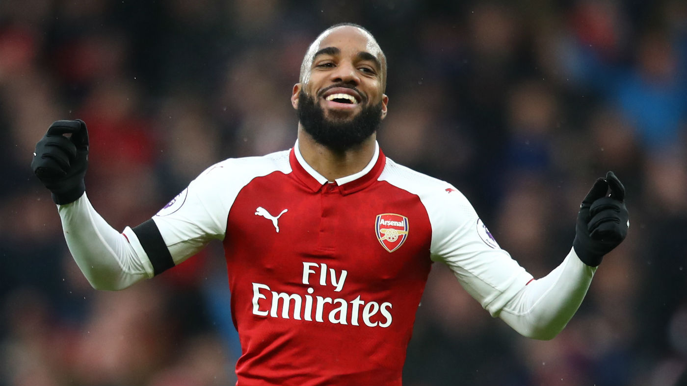 Alexandre Lacazette signed for Arsenal from Lyon in a £46.5m deal in July 2017