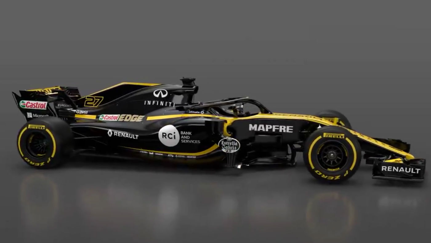 Renault Sport RS18 F1 2018 car launch