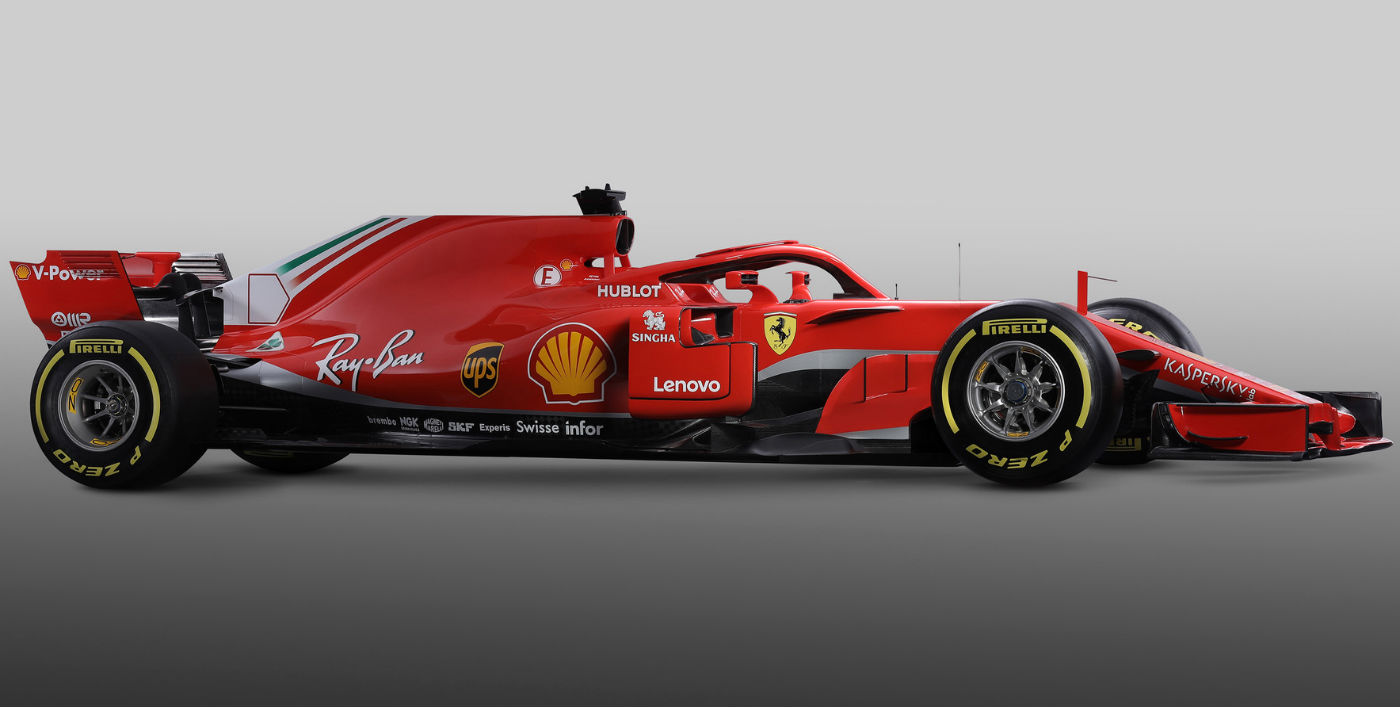 Ferrari SF71H F1 car launch 2018