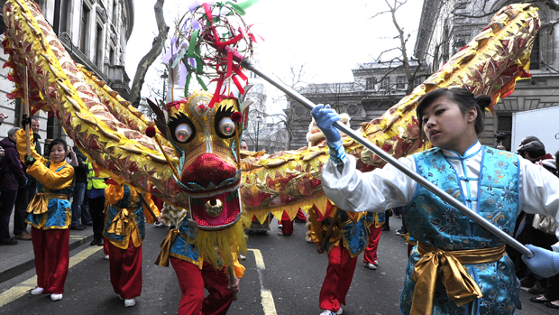 Chinese New Year celebration in Central London