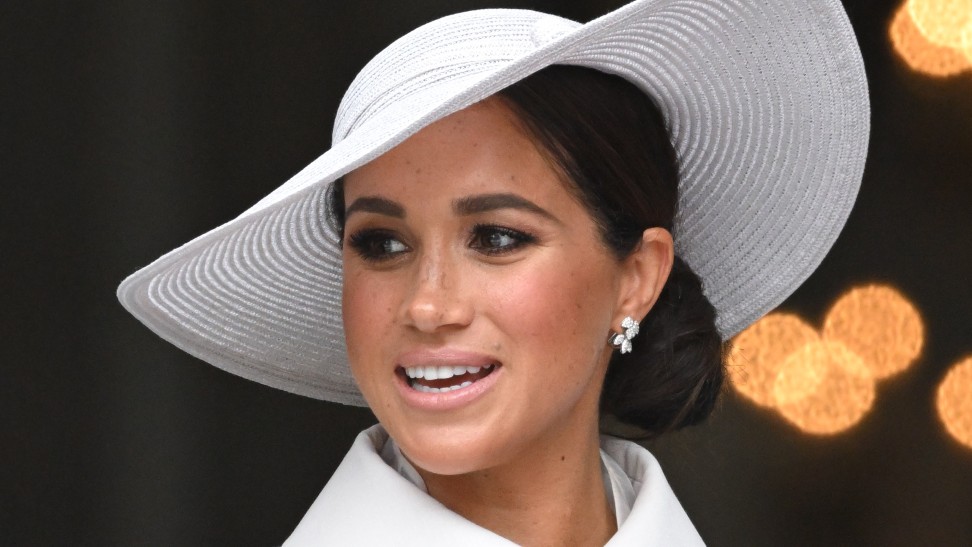 The Duchess of Sussex at a thanksgiving service during the Platinum Jubilee