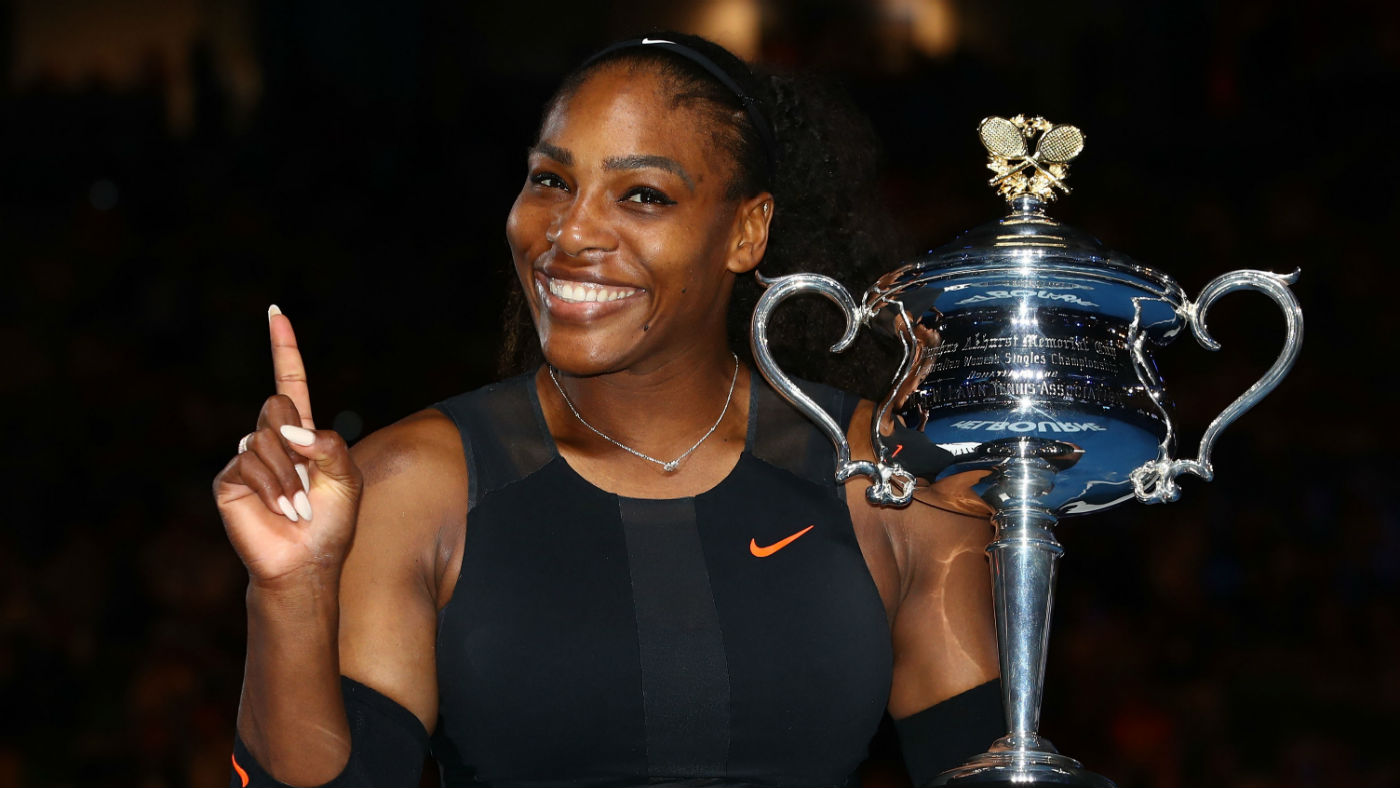 Serena Williams beat her sister Venus in the 2017 Australian Open women’s singles final