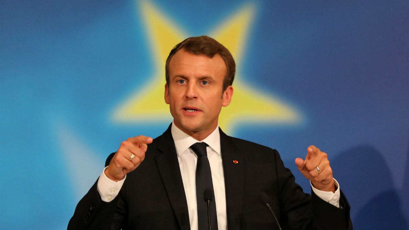 Emmanuel Macron lays out his European vision