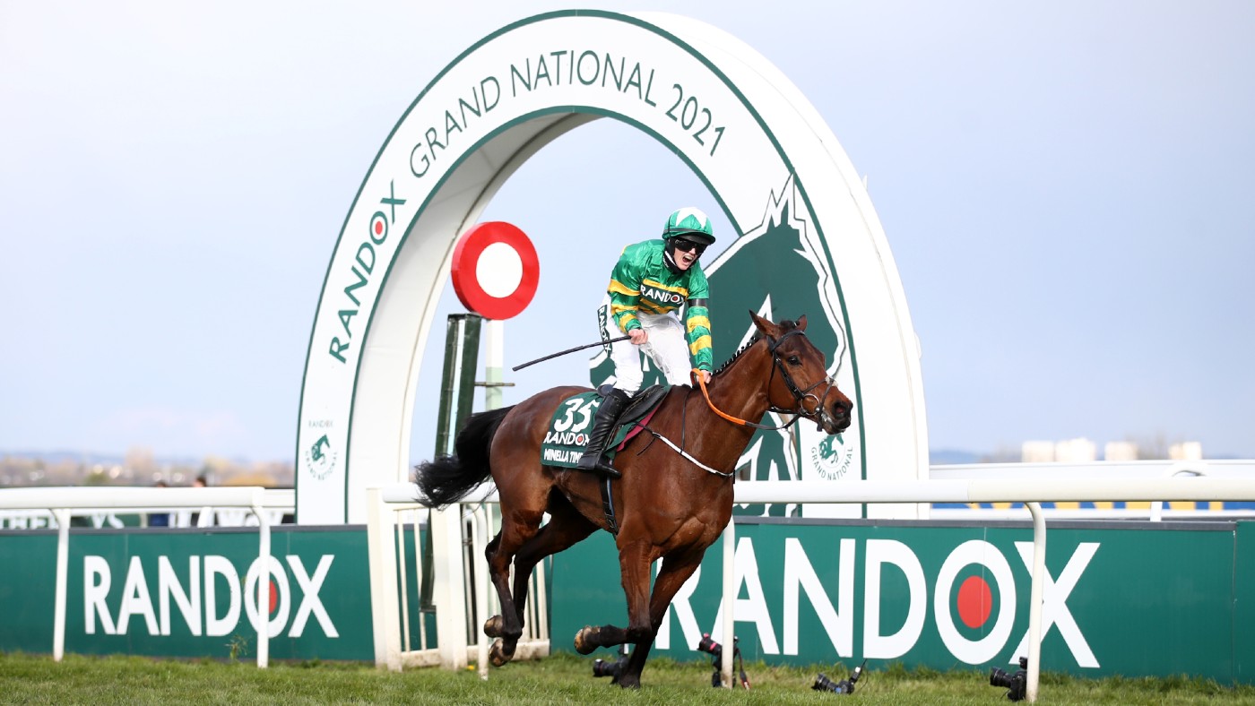 Minella Times and jockey Rachael Blackmore stormed to victory in the Grand National  