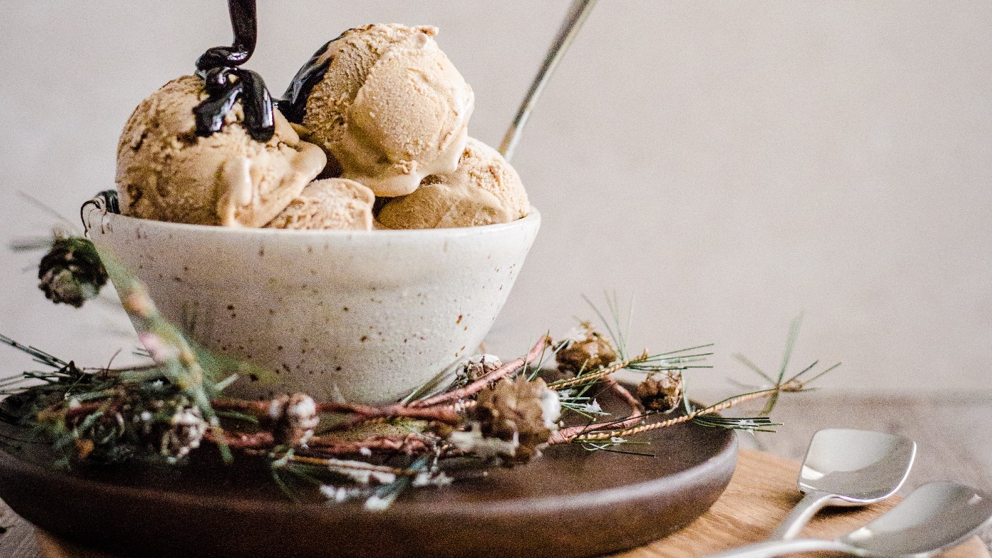 Gingerbread ice cream recipe by Robert Welch and From The Larder’s Georgina Hartley