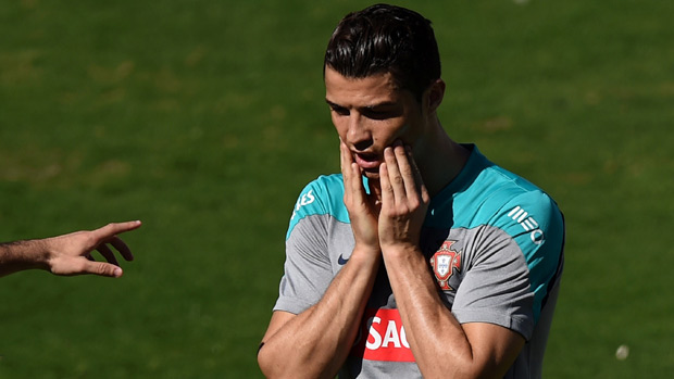 Ronaldo, Portugal training