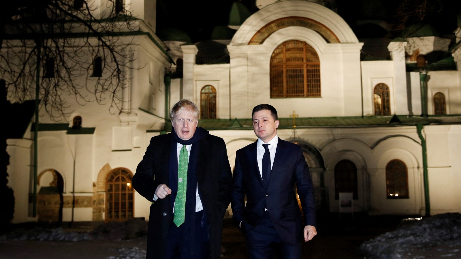Johnson and Zelenskyy in Kyiv