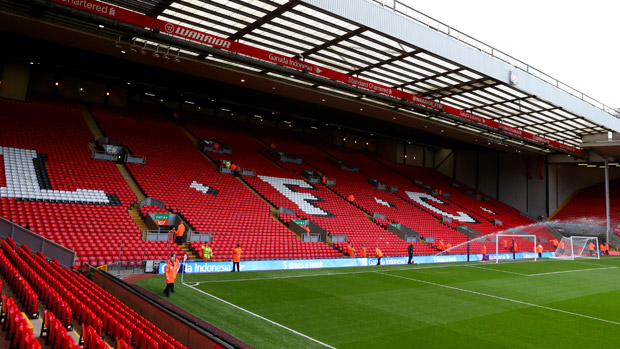 General view of Anfield stadium 