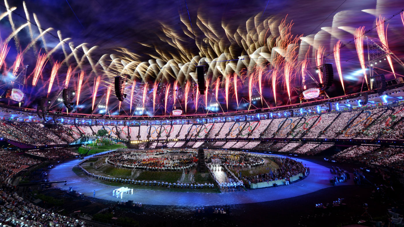 The opening ceremony of the London 2012 Olympic Games