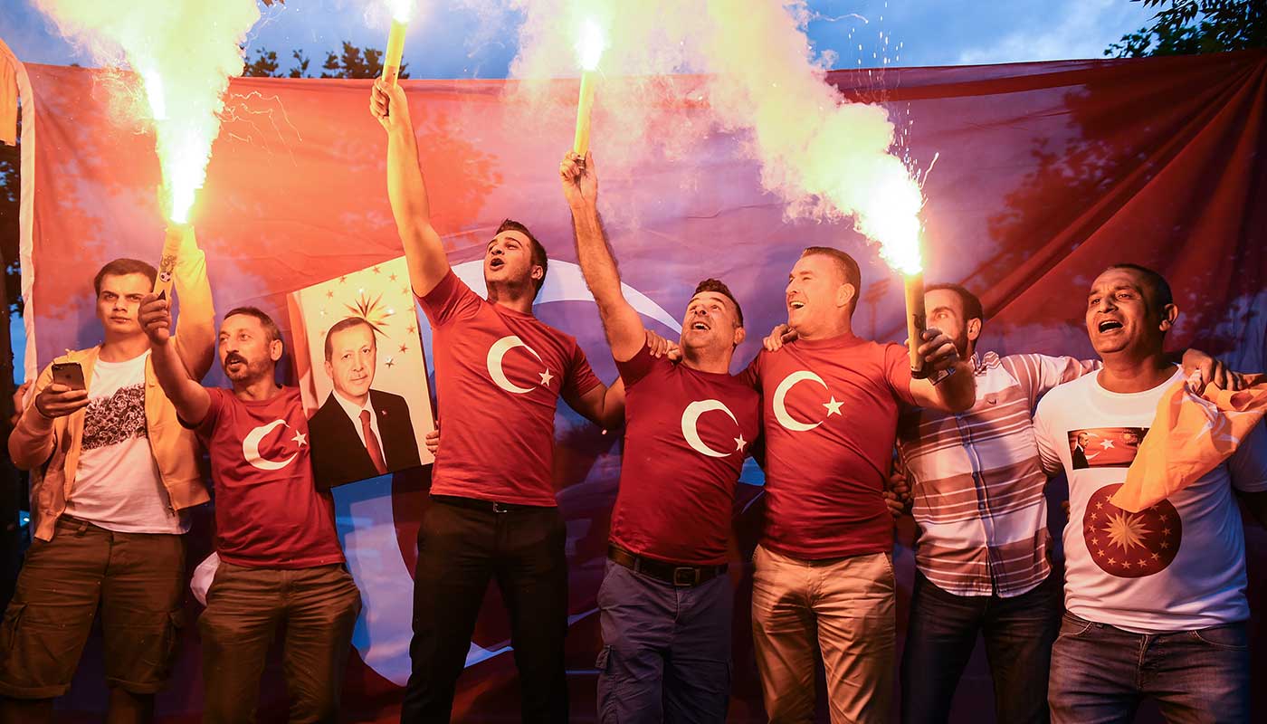 Turkish president Recep Erdogan has won a second term