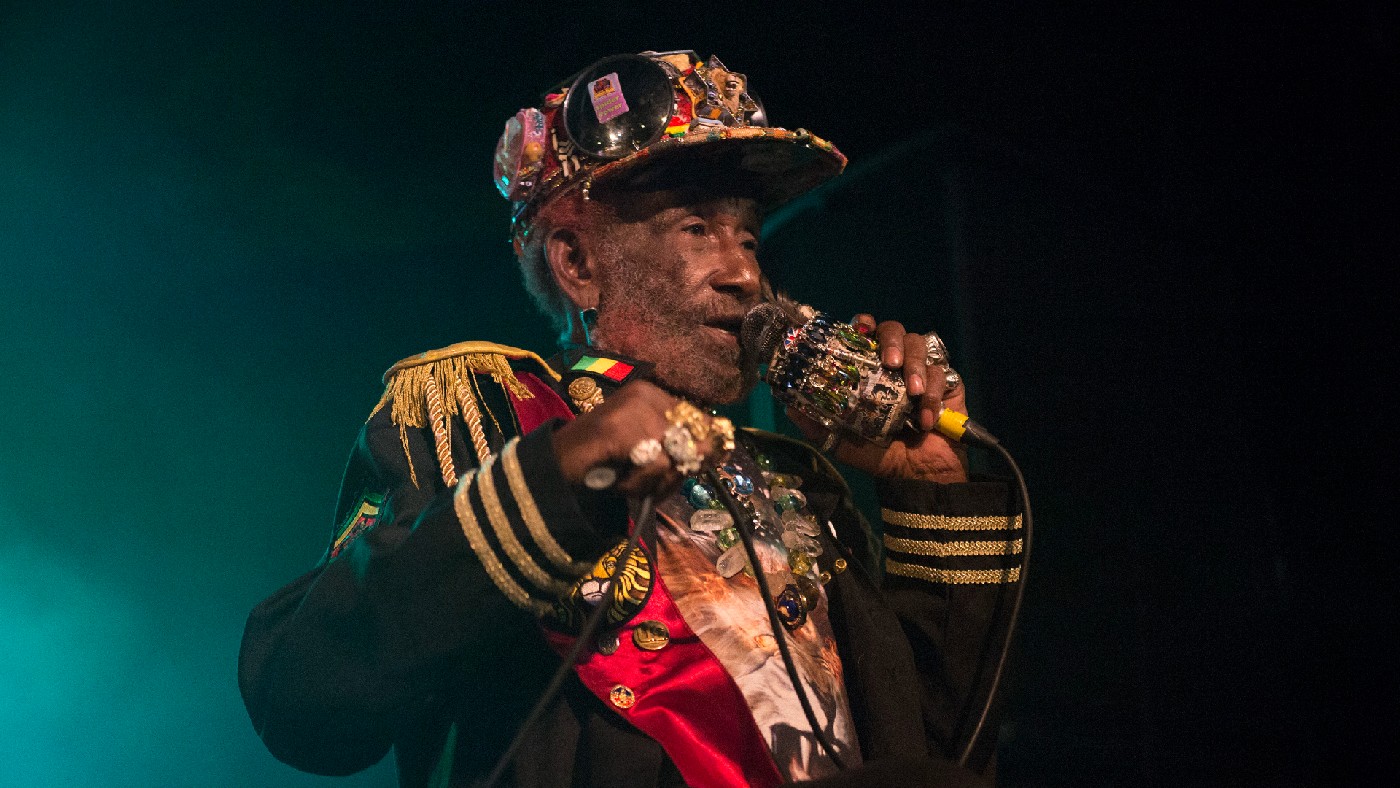 Lee ‘Scratch’ Perry on stage