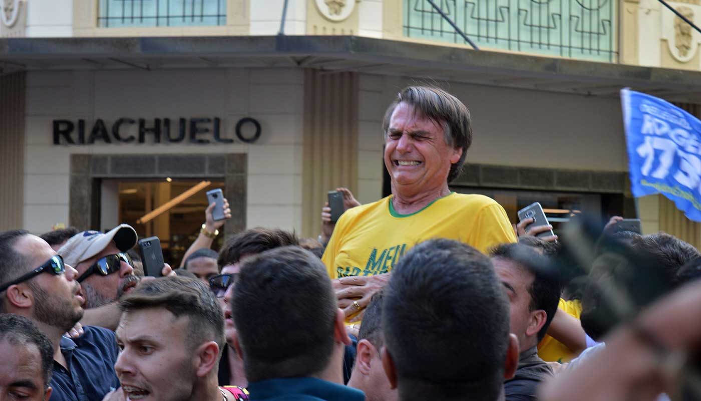 Brazilian presidential candidate Jair Bolsonaro was stabbed at a campaign rally