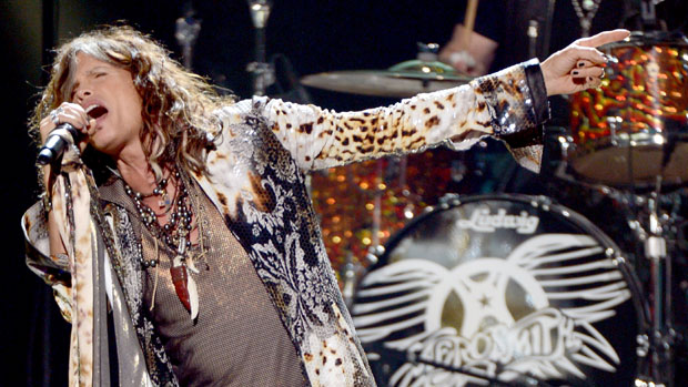 Aerosmith&#039;s Steven Tyler performs on stage