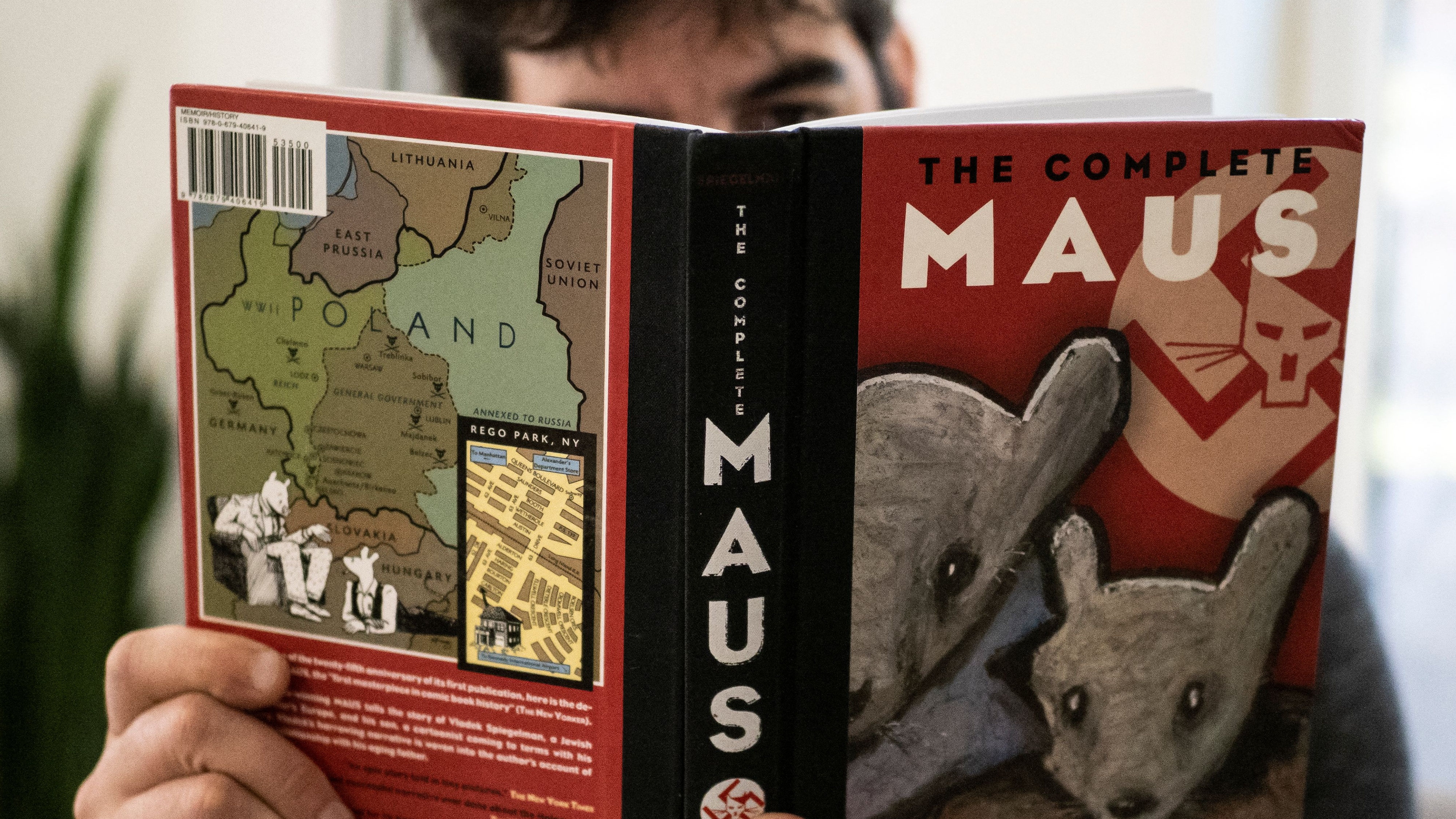 Books repeatedly targeted for bans include Holocaust graphic novel Maus by Art Spiegelman