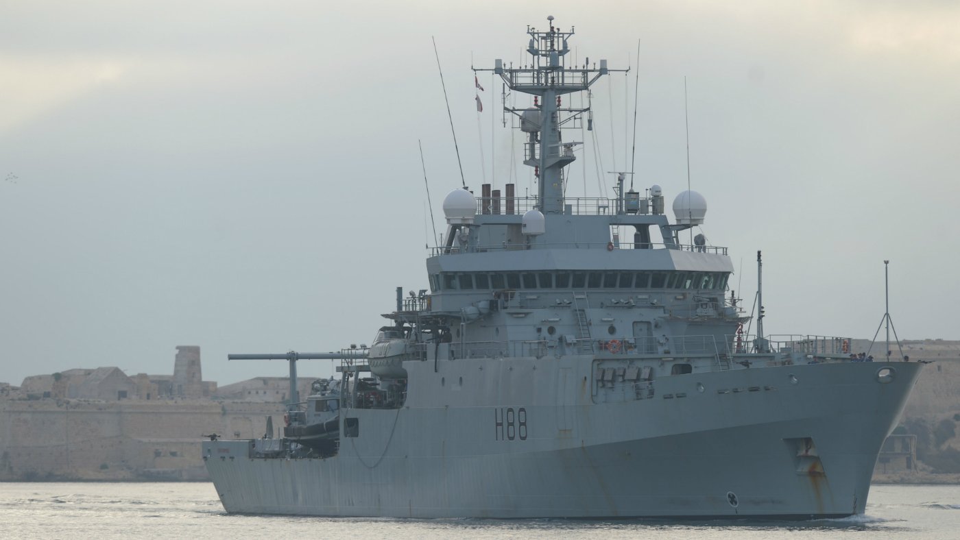 HMS Enterprise, Malta