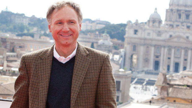 ROME - MAY 03: Writer Dan Brown attends the Rome photocall of &#039;Angels &amp; Demons&#039; at St Angel Castle on May 3, 2009 in Rome, Italy.(Photo by Elisabetta Villa/Getty Images)